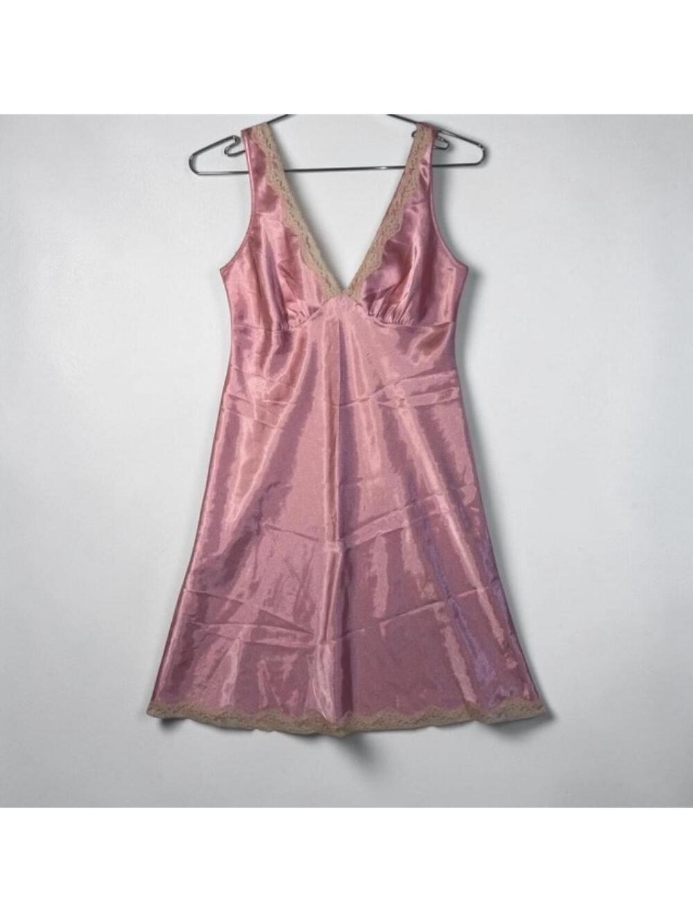 Victoria’s Secret Pink Satin Slip Dress